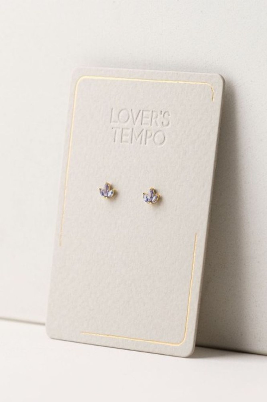 Lover's Tempo Lover'S Tempo Tiara Stud Earrings In Royal | Accessories