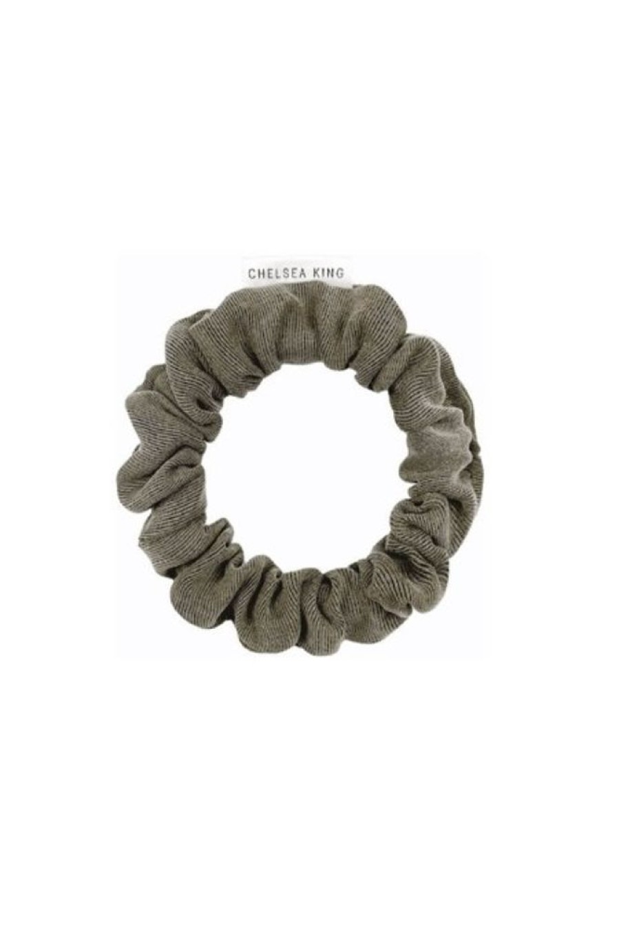 Chelsea King Chelsea King Luxe Thins Scrunchie In Olive | Beauty