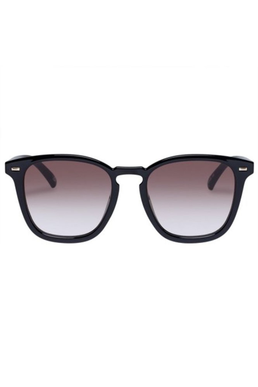 LE SPECS Le Specs Big Deal Sunnies In Black + Brown | Accessories