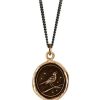 PYRRHA Pyrrha Nightingale Talisman In Bronze 18 | Accessories