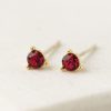 Lover's Tempo Lover'S Tempo July Kaleidoscope Birthstone Studs In Gold | Accessories