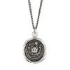 PYRRHA Pyrrha Live In The Moment Talisman In Silver 18 | Accessories