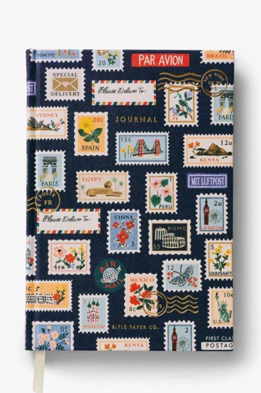 Rifle Paper Co Rifle Paper Co. Stamps Fabric Journal | Office