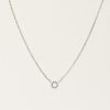 Lover's Tempo Lover'S Tempo Halo Mini Necklace In Silver | Accessories