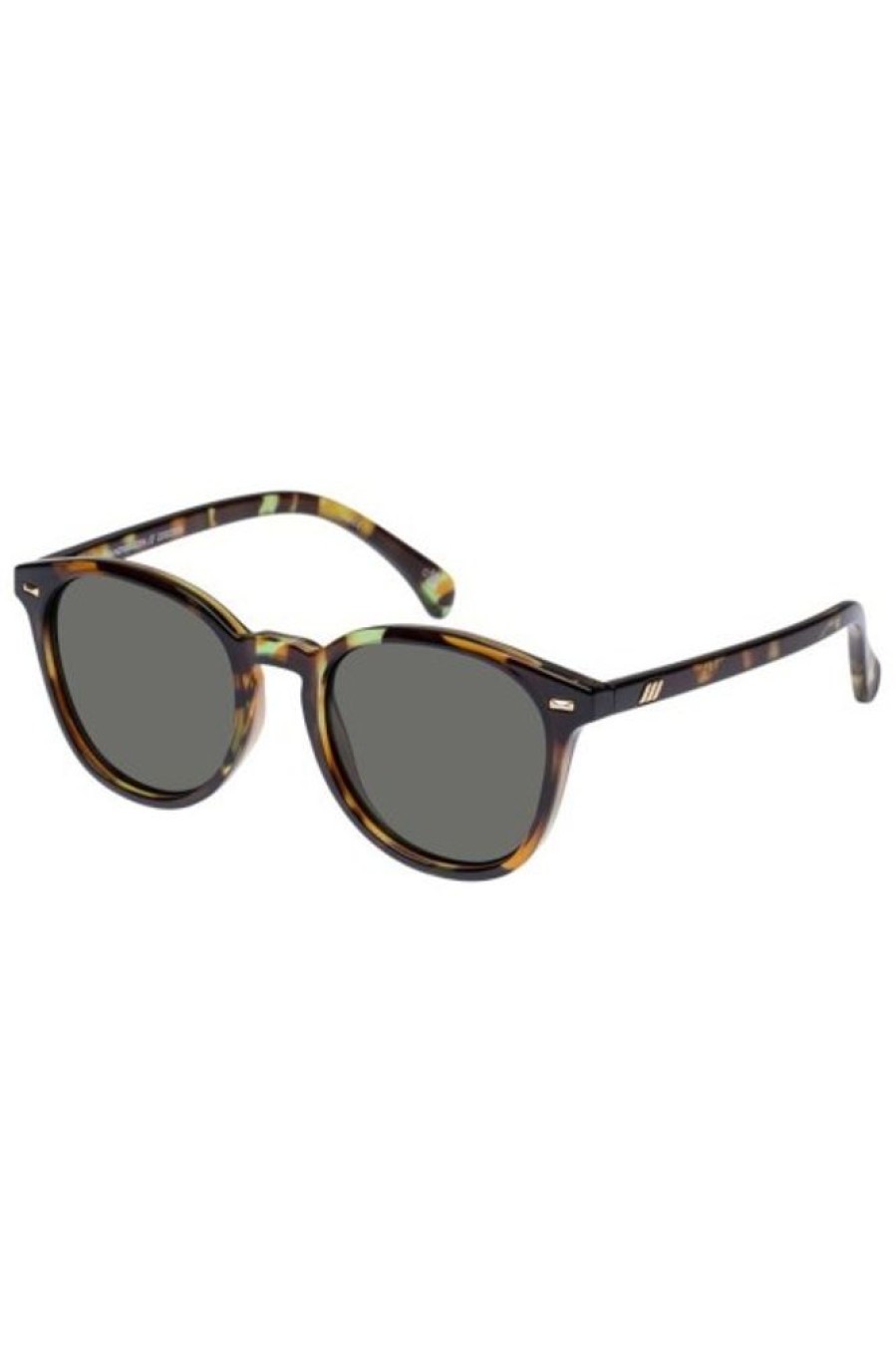 LE SPECS Le Specs Bandwagon Sunnies In Forest Tortoise + Green | Accessories