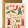 Rifle Paper Co Rifle Paper Co. Deck The Halls Christmas Card | Office