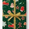 Rifle Paper Co Rifle Paper Co. Christmas Cookies Continuous Roll Wrap | Office