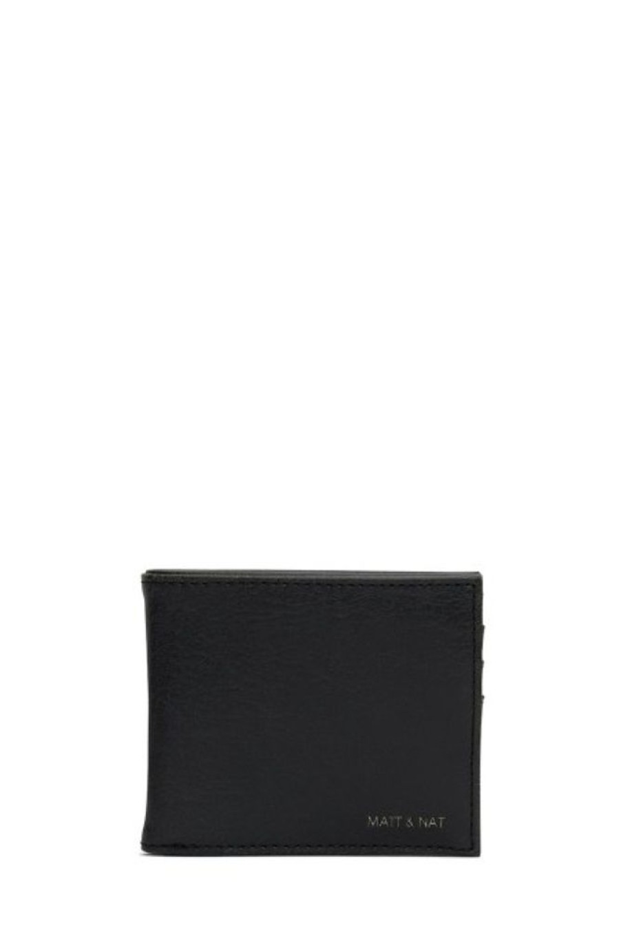 Matt & Nat Matt & Nat Rubben Wallet In Black | Accessories