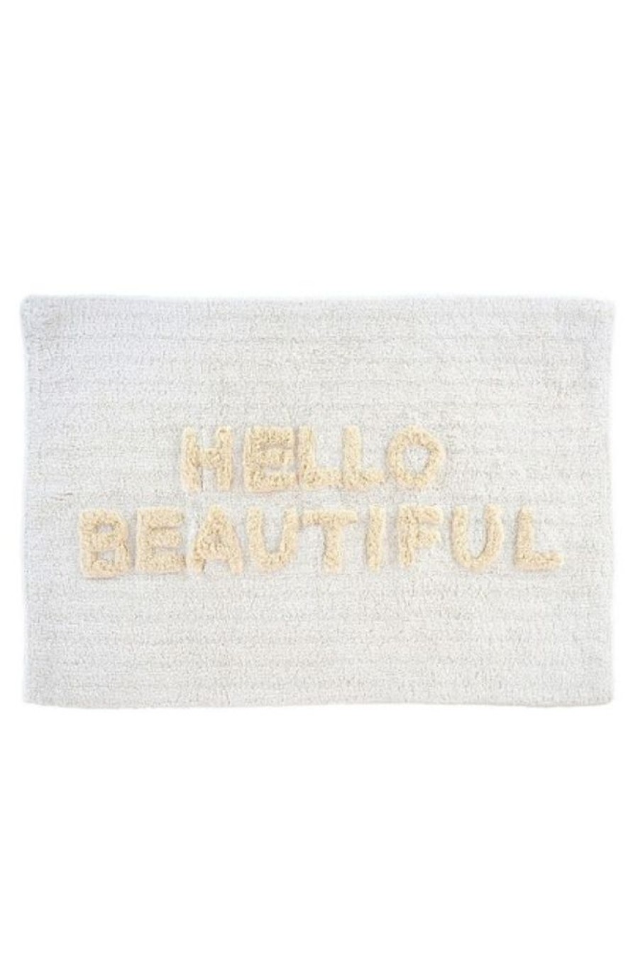 Indaba Trading Indaba Hello Beautiful Bath Mat | Home Decor