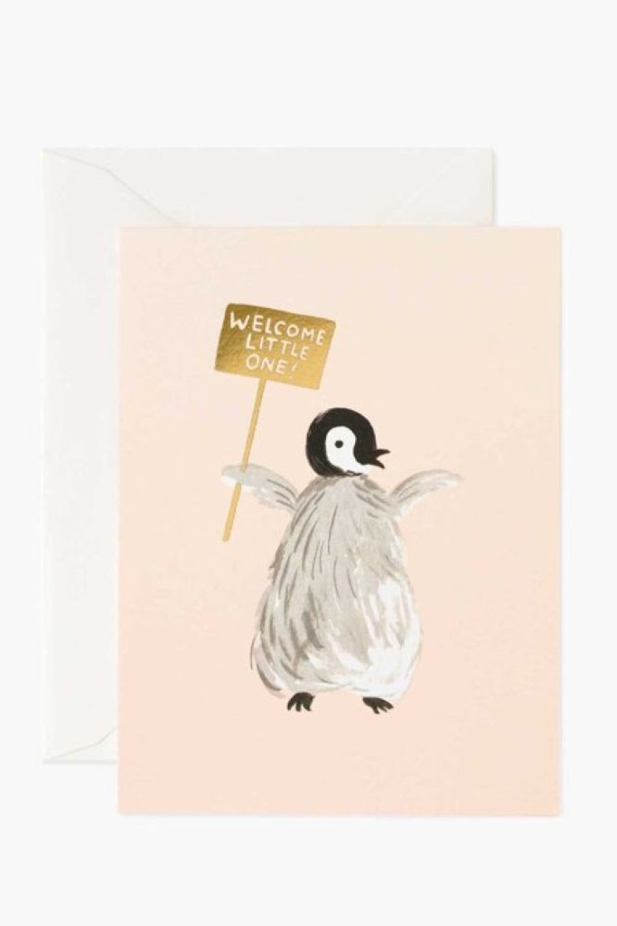 Rifle Paper Co Rifle Paper Co. Welcome Penguin Card | Office