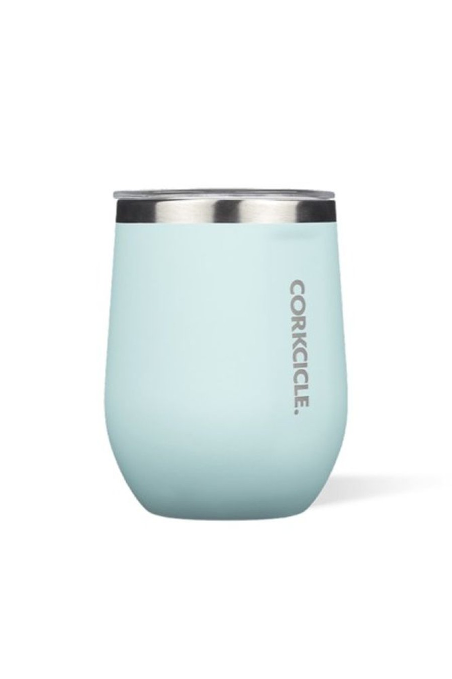 CORKCICLE Corkcicle 12Oz Stemless Tumbler In Gloss Powder Blue | Home Decor