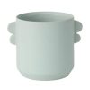 UNITED FLORAL Jayme 5 Pot In Mint | Home Decor