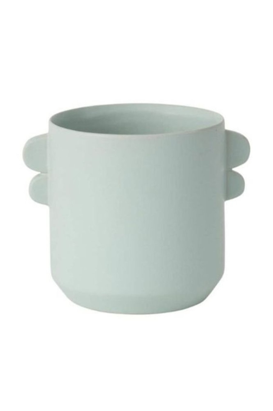 UNITED FLORAL Jayme 5 Pot In Mint | Home Decor