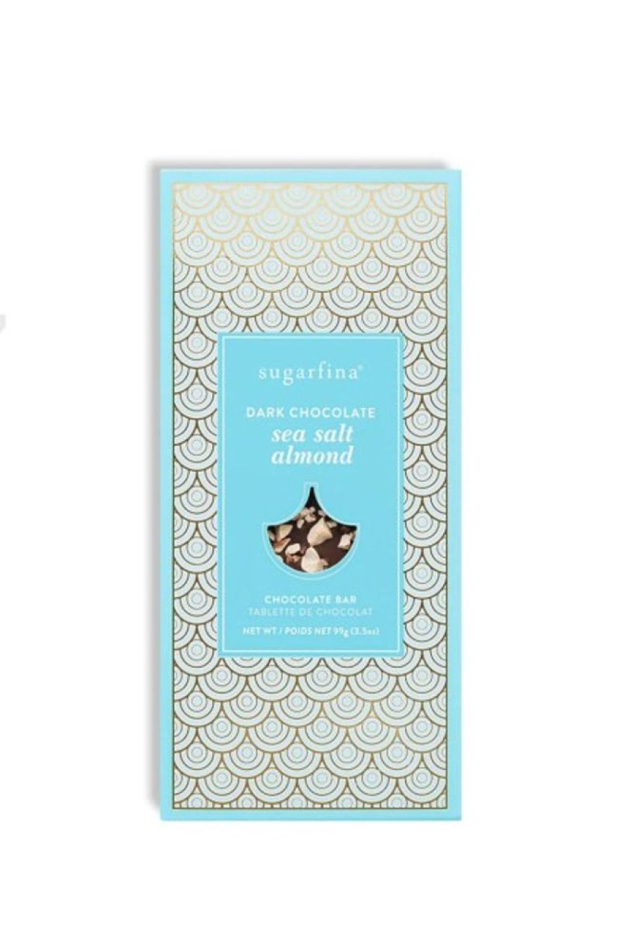 Sugarfina Sugarfina Dark Chocolate Sea Salt Almond Chocolate Bar | Sweets