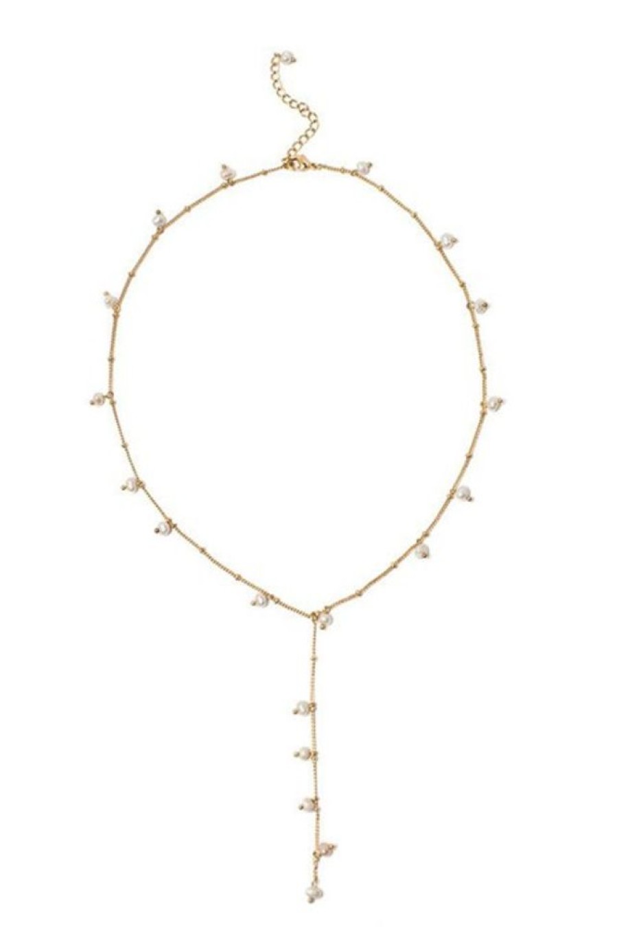 Lover's Tempo Lover'S Tempo Dot Pearl Lariat | Accessories