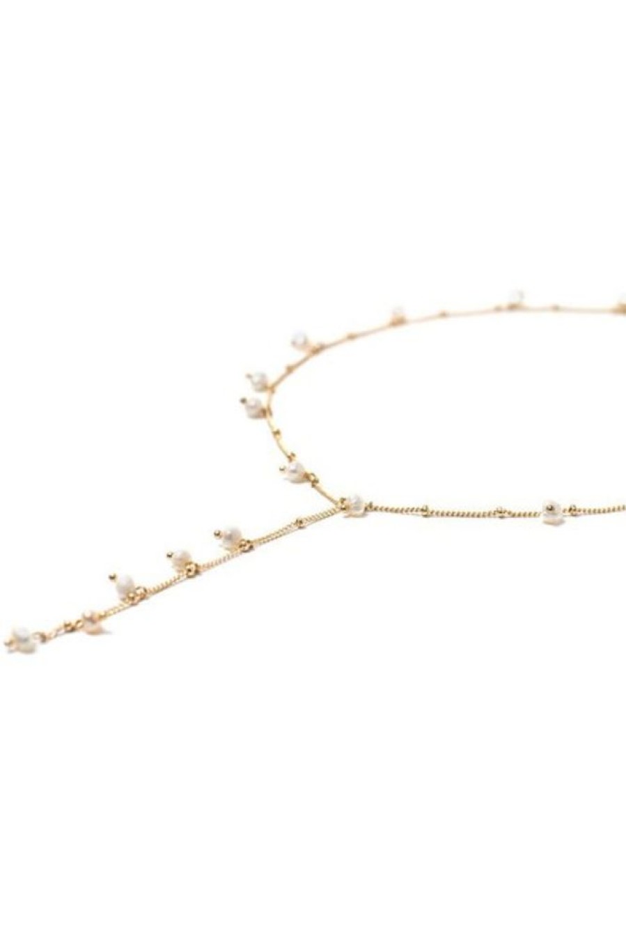 Lover's Tempo Lover'S Tempo Dot Pearl Lariat | Accessories