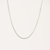 Lover's Tempo Lover'S Tempo Box Chain Necklace In Silver | Accessories