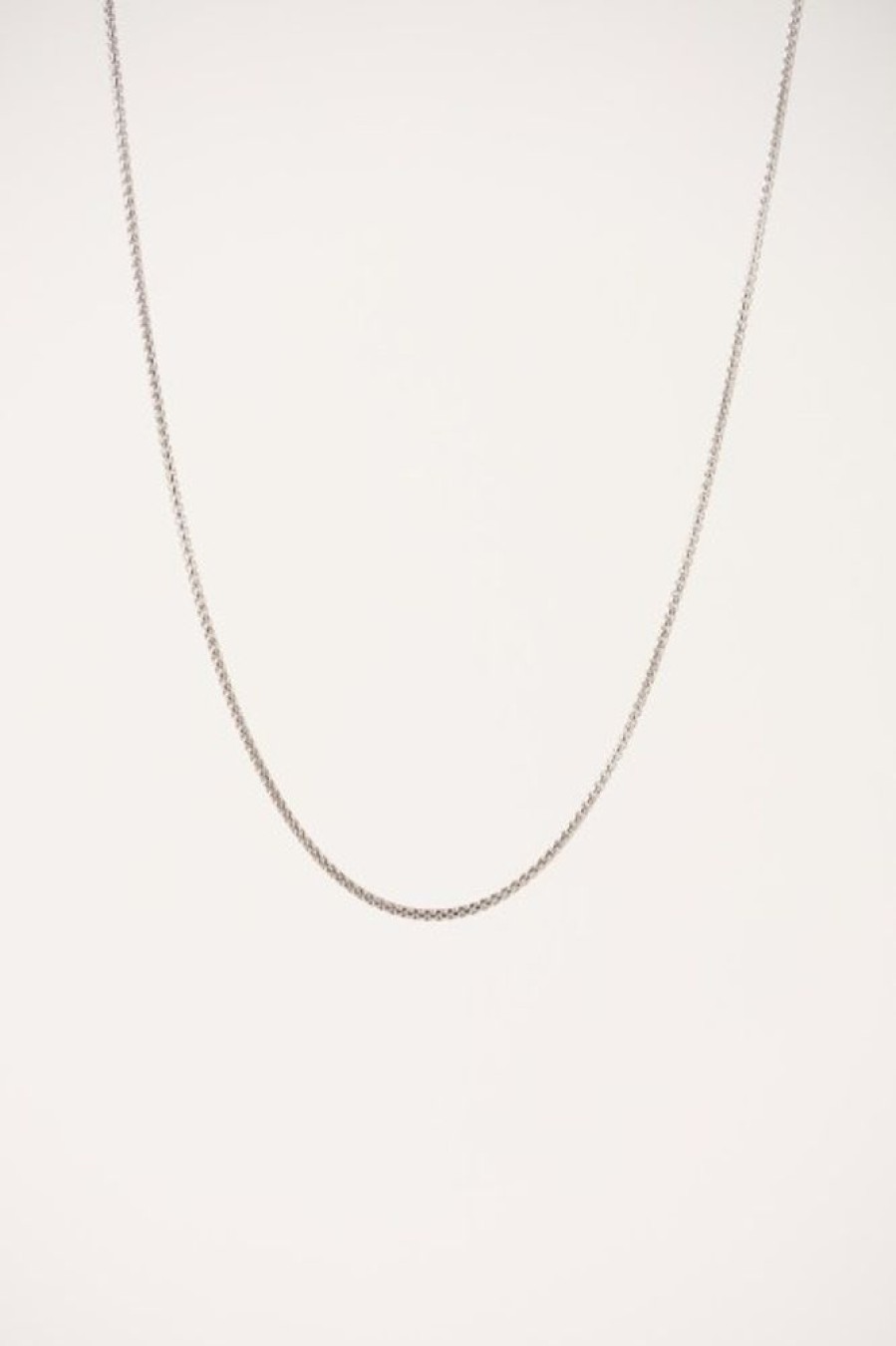 Lover's Tempo Lover'S Tempo Box Chain Necklace In Silver | Accessories