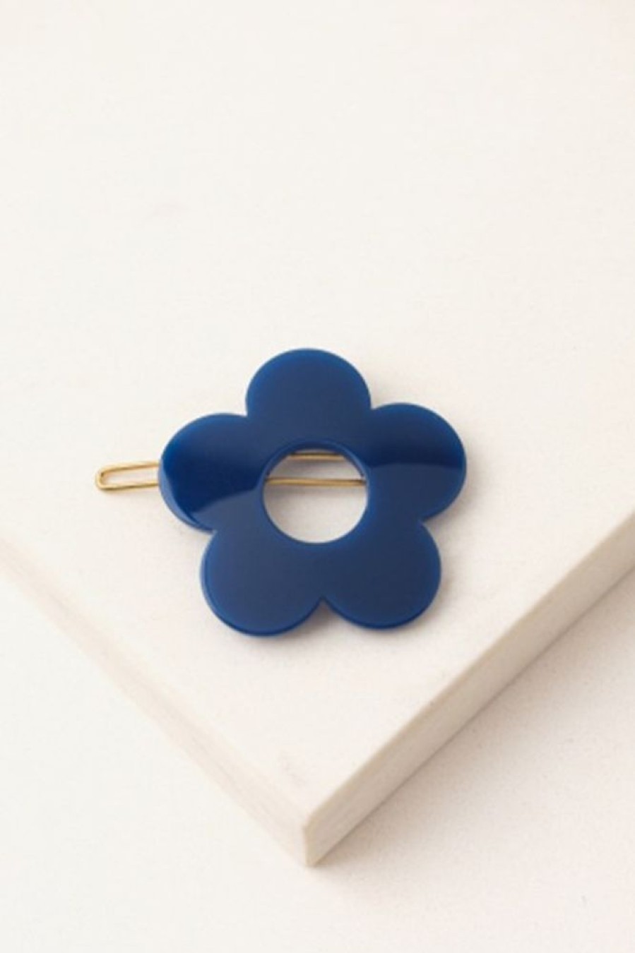 Lover's Tempo Lover'S Tempo Daisy Hair Clip In Navy | Beauty