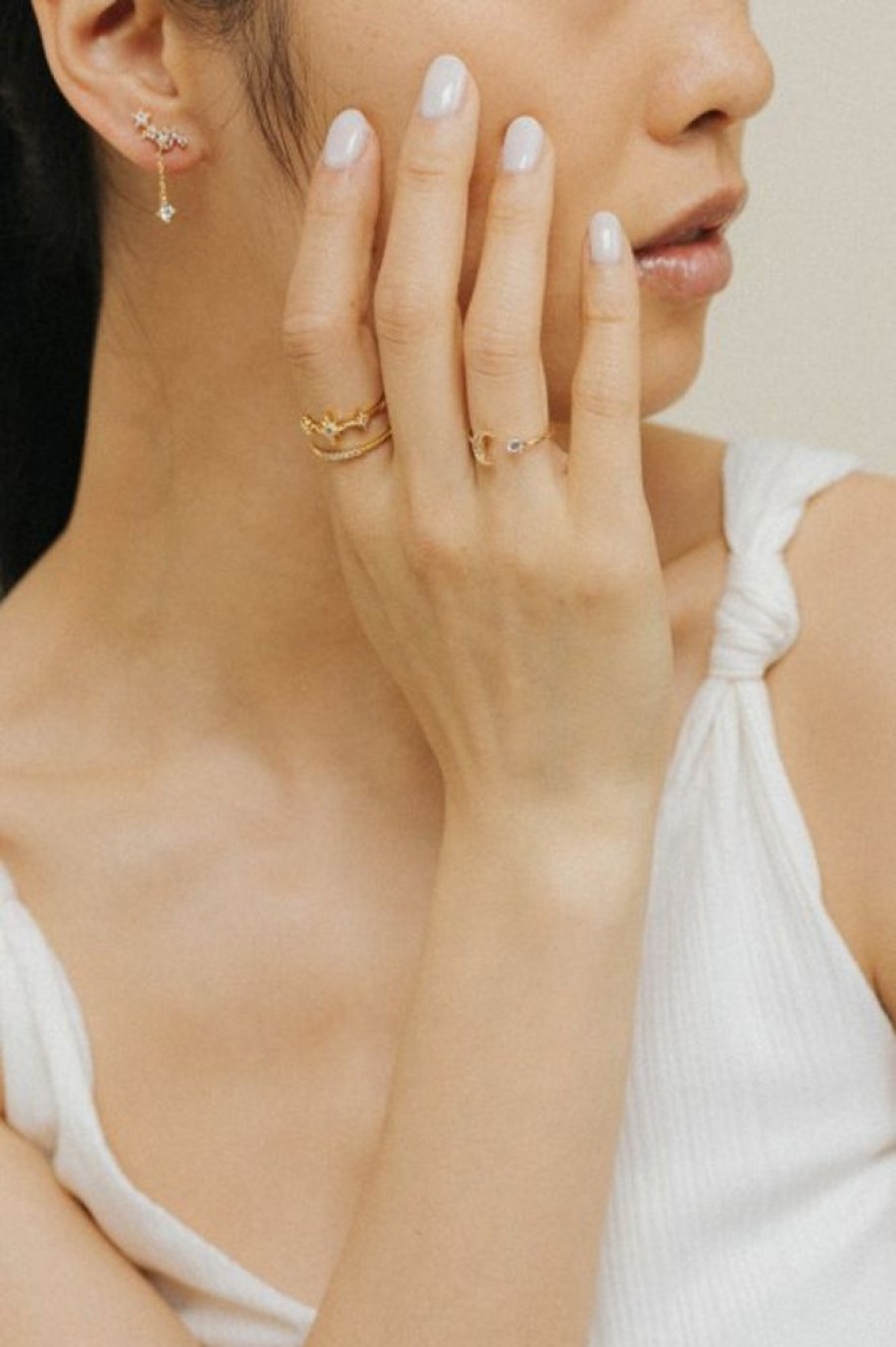 Lover's Tempo Lover'S Tempo Celista Ring In Gold | Accessories